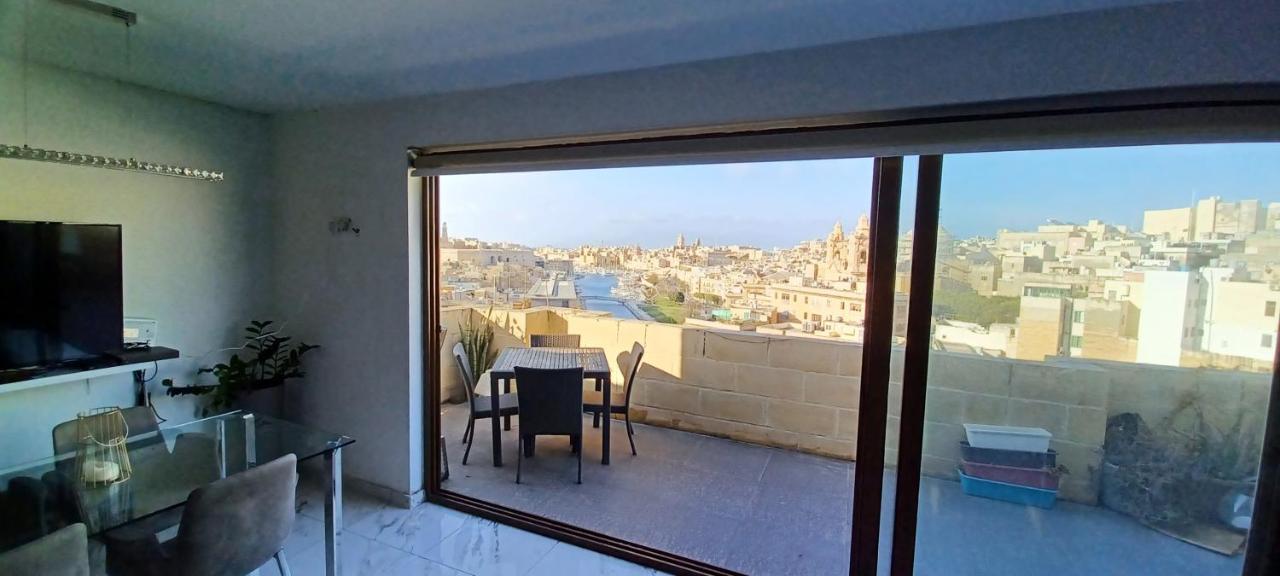 The View Penthouse Apartment Cospicua Luaran gambar