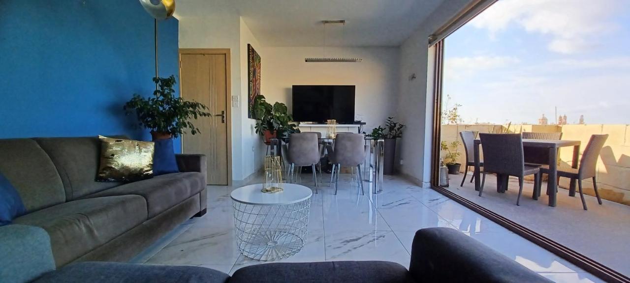 The View Penthouse Apartment Cospicua Luaran gambar