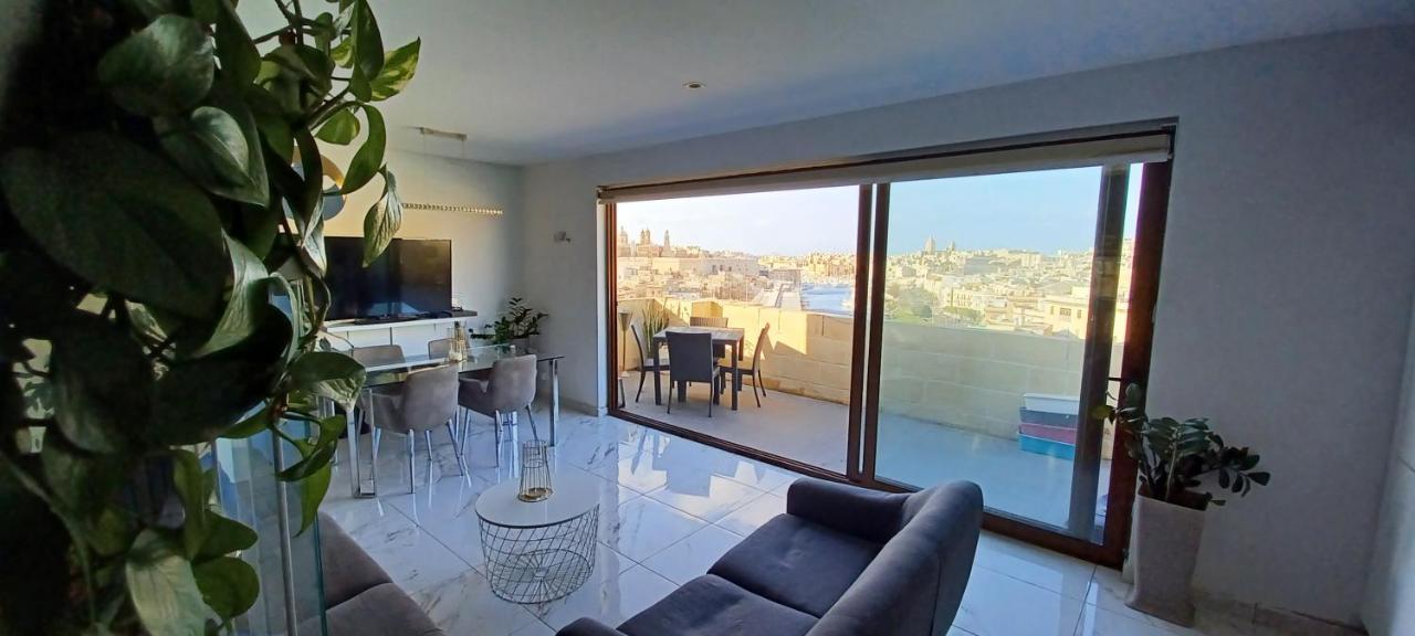 The View Penthouse Apartment Cospicua Luaran gambar