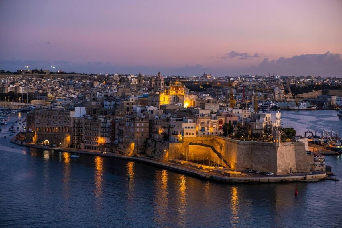 The View Penthouse Apartment Cospicua Luaran gambar